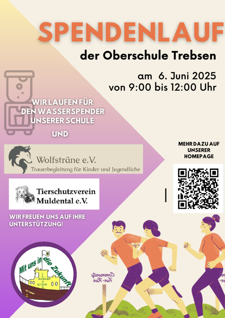 Flyer Spendenlauf