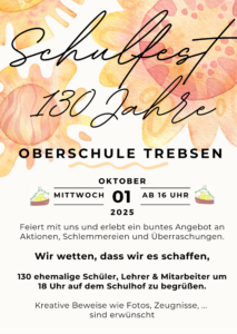 Einladung 130 Jahre